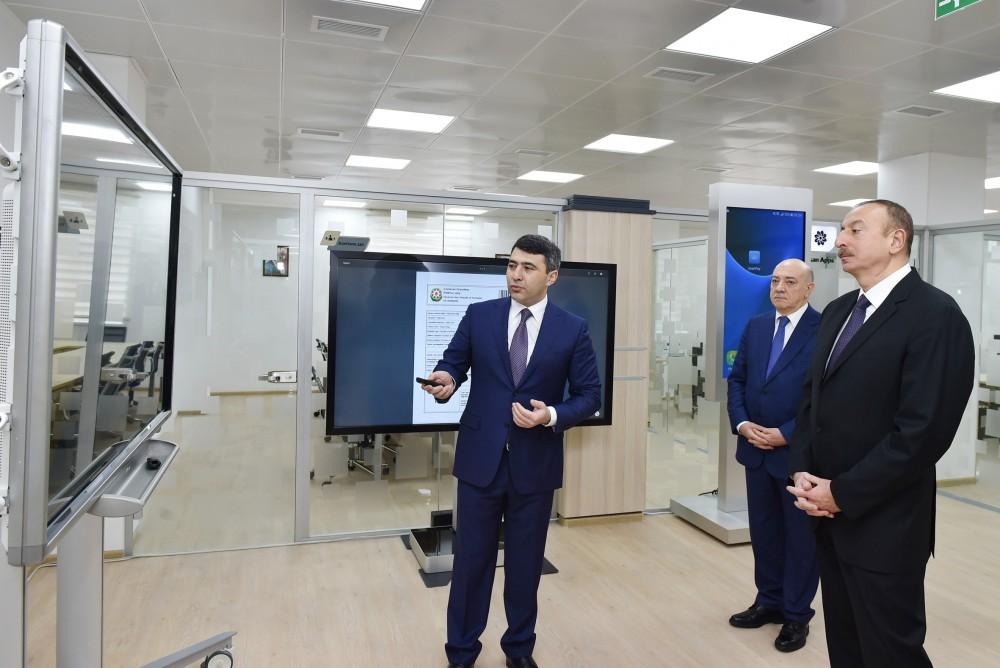 Ilham Aliyev attends opening of "ASAN Kommunal" Center in Baku  (PHOTO)