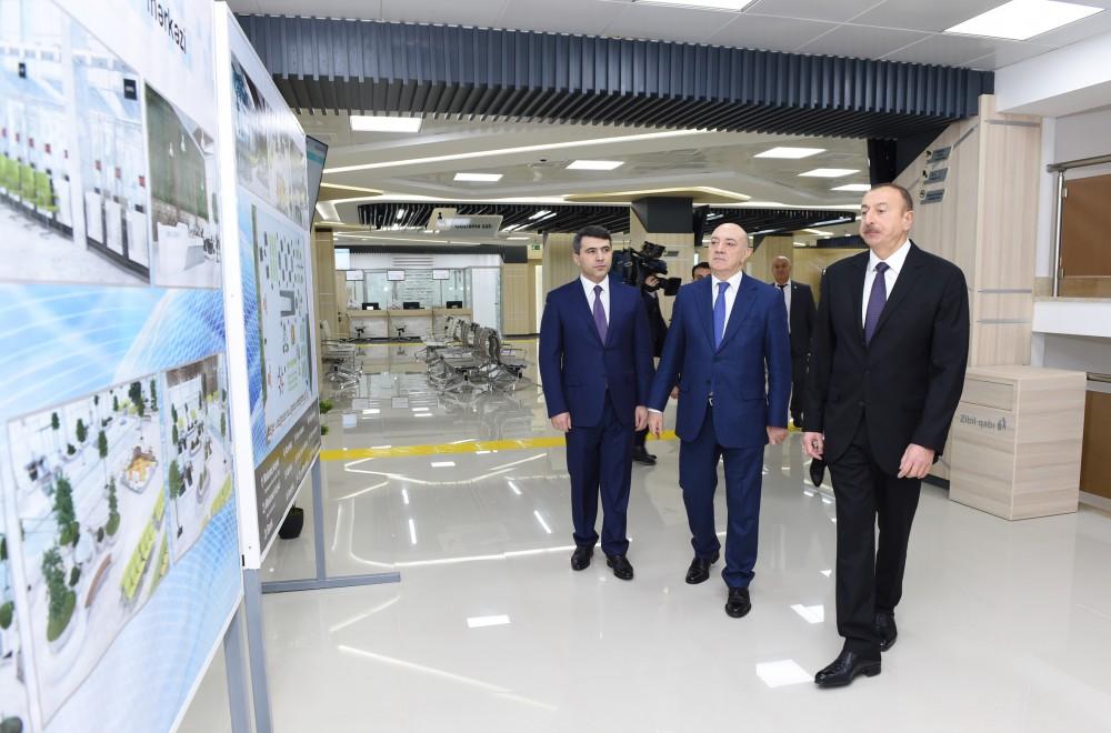 Ilham Aliyev attends opening of "ASAN Kommunal" Center in Baku  (PHOTO)