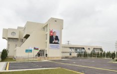 Ilham Aliyev, his spouse attend opening of social rehabilitation centers in Zabrat district (PHOTO)