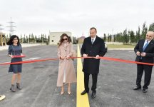 Ilham Aliyev, his spouse attend opening of social rehabilitation centers in Zabrat district (PHOTO)