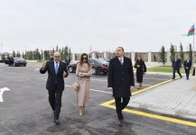 Ilham Aliyev, his spouse attend opening of social rehabilitation centers in Zabrat district (PHOTO)