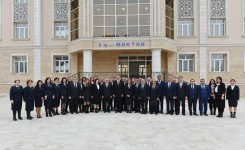 Ilham Aliyev opens renovated Russian school in Nakhchivan (PHOTO)