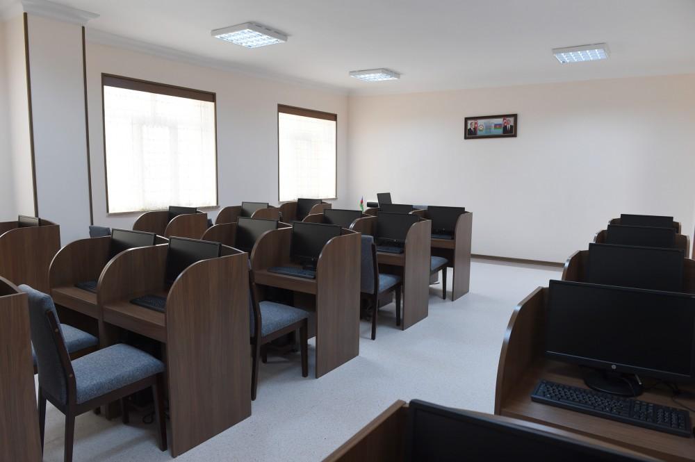 Ilham Aliyev opens renovated Russian school in Nakhchivan (PHOTO)