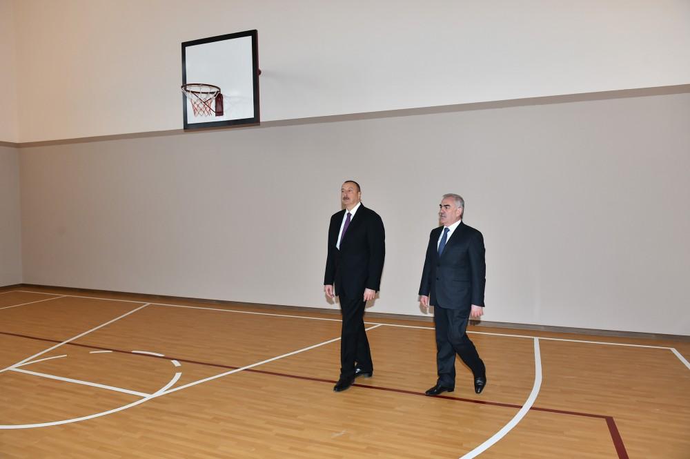 Ilham Aliyev opens renovated Russian school in Nakhchivan (PHOTO)