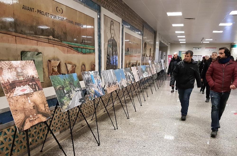 В Стамбульском метро представлена выставка об Азербайджане (ФОТО)