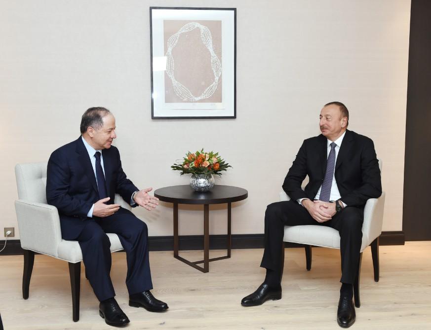 President Ilham Aliyev meets head of Iraqi Kurdistan Regional Government (PHOTO)