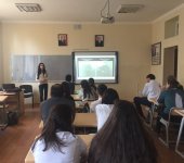 "Утро в сосновом лесу" для бакинских школьников (ФОТО)