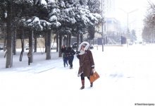Снег в Баку (ФОТОСЕССИЯ)