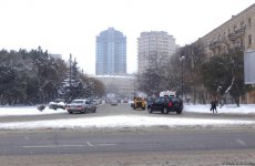 Снег в Баку (ФОТОСЕССИЯ)