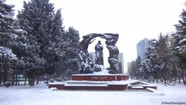 Снег в Баку (ФОТОСЕССИЯ)