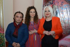 В Баку открылась выставка Милены Набиевой "Minabi - Узоры Мироздания": буйство красок, чувств и восприятия (ФОТО)