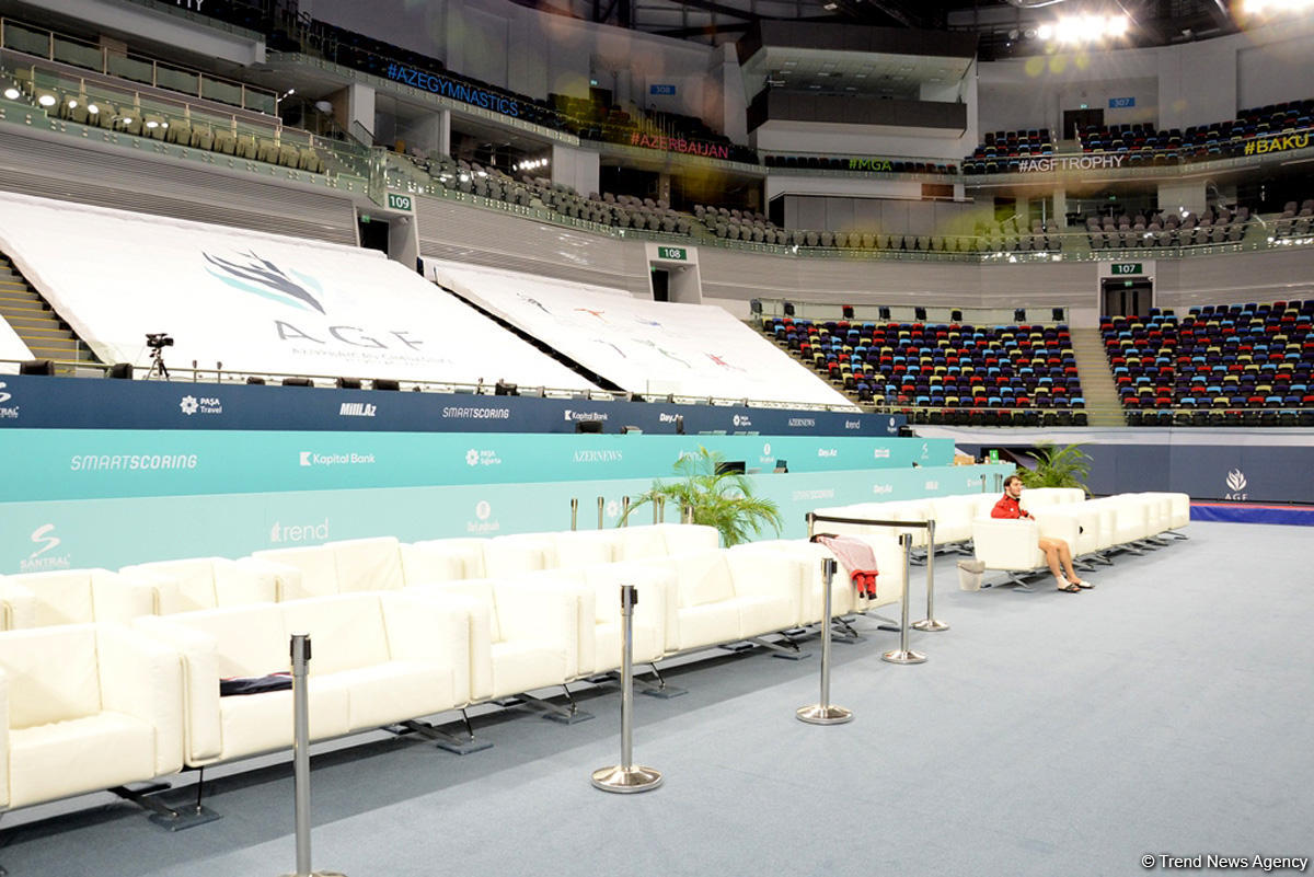 Baku preparing for FIG World Cup in Trampoline Gymnastics and Tumbling (PHOTO)