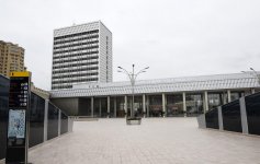 Ilham Aliyev, his spouse attend opening of newly renovated Baku Railway Station (PHOTO)