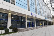 Ilham Aliyev, his spouse attend opening of new service center at branch of Post Office No.1 in Baku  (PHOTO)