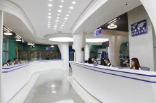 Ilham Aliyev, his spouse attend opening of new service center at branch of Post Office No.1 in Baku  (PHOTO)