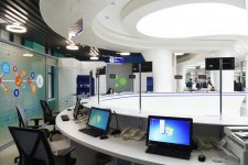 Ilham Aliyev, his spouse attend opening of new service center at branch of Post Office No.1 in Baku  (PHOTO)