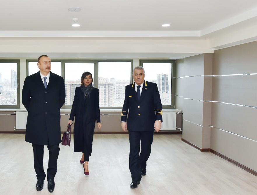 Ilham Aliyev, his spouse attend opening of newly renovated Baku Railway Station (PHOTO)