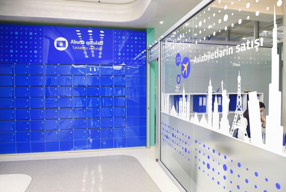 Ilham Aliyev, his spouse attend opening of new service center at branch of Post Office No.1 in Baku  (PHOTO)