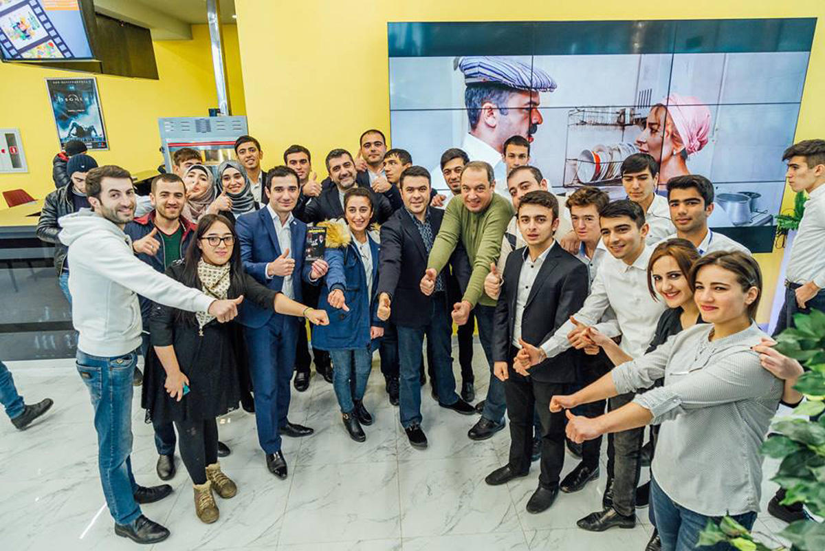 В Park Cinema Масаллы прошла встреча с актерами фильма "Аганатиг" (ФОТО)