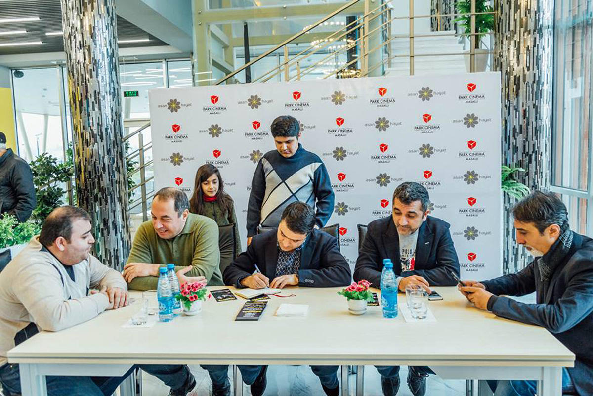 В Park Cinema Масаллы прошла встреча с актерами фильма "Аганатиг" (ФОТО)