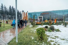 В Park Cinema Масаллы прошла встреча с актерами фильма "Аганатиг" (ФОТО)