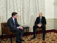 Ilham Aliyev meets CEO of MAN SE in Munich (PHOTO)