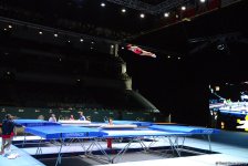 Training session for FIG World Cup in Baku (PHOTO)