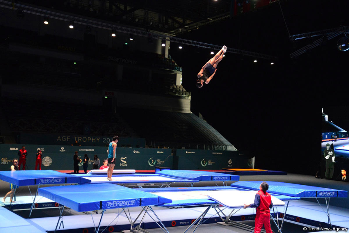 Training session for FIG World Cup in Baku (PHOTO)