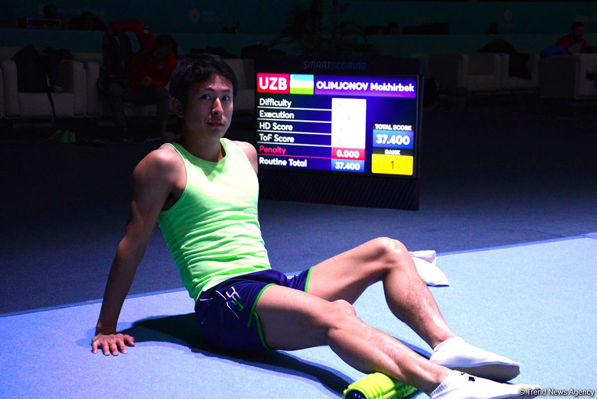 Training session for FIG World Cup in Baku (PHOTO)