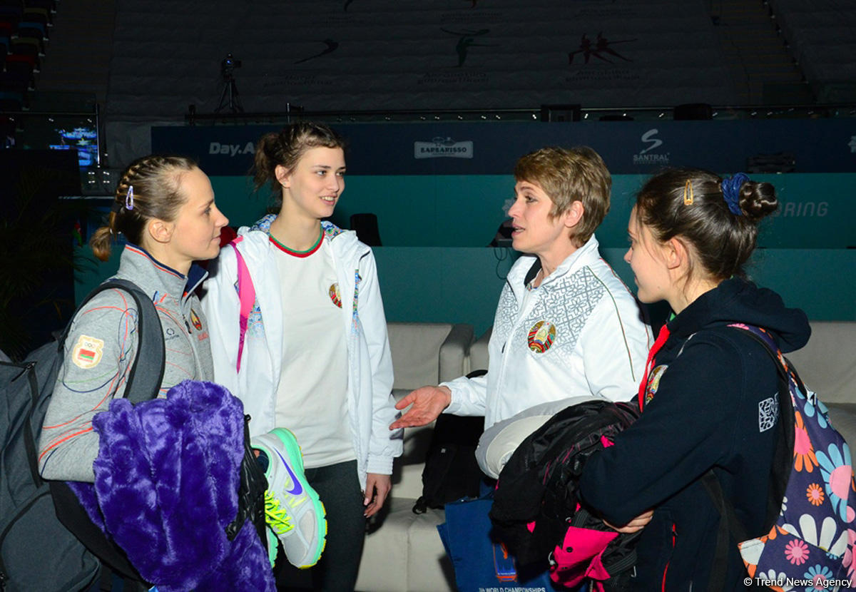 Training session for FIG World Cup in Baku (PHOTO)