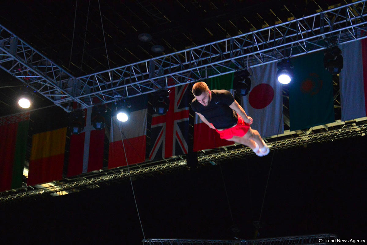 Training session for FIG World Cup in Baku (PHOTO)