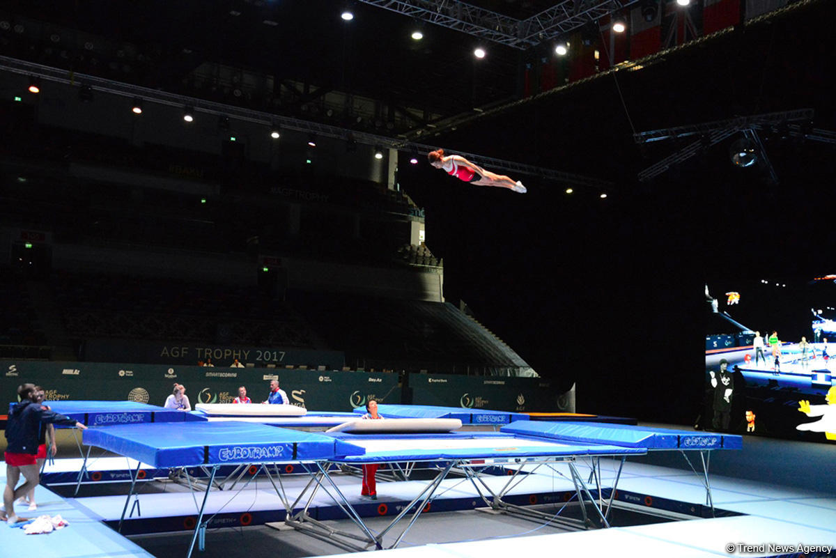 Training session for FIG World Cup in Baku (PHOTO)