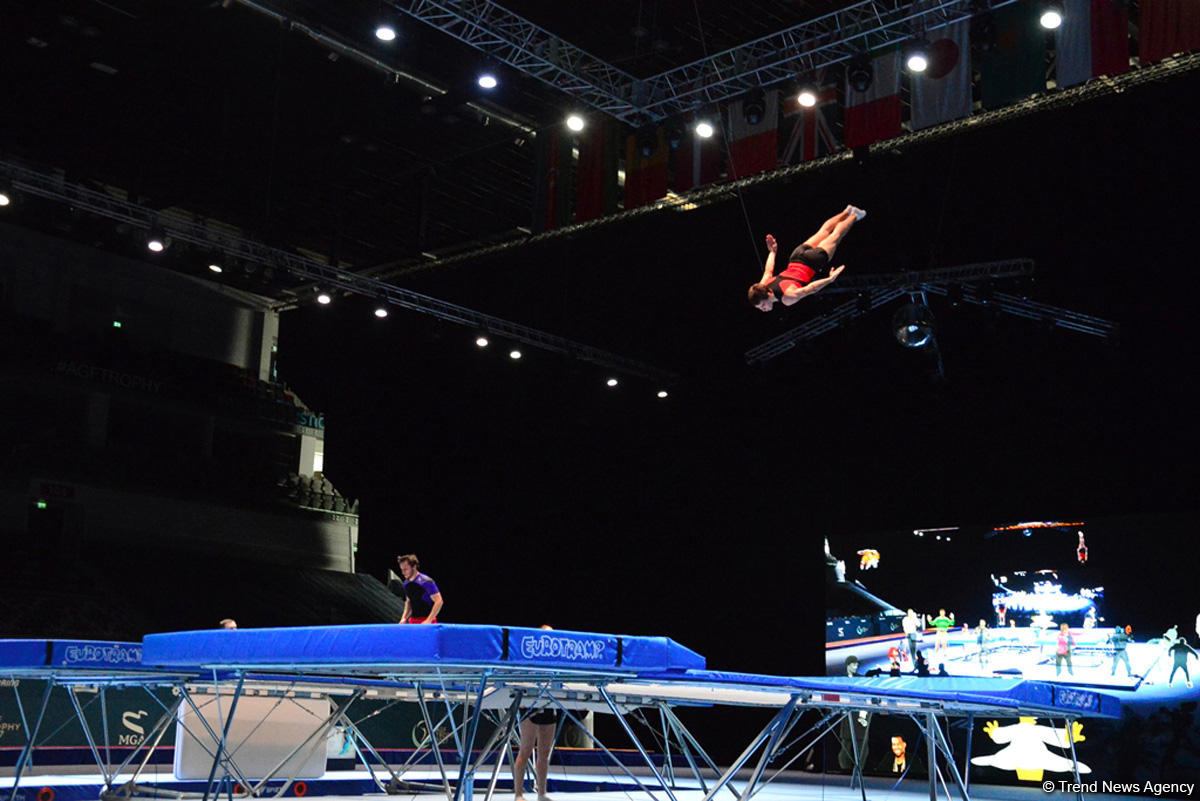 Training session for FIG World Cup in Baku (PHOTO)