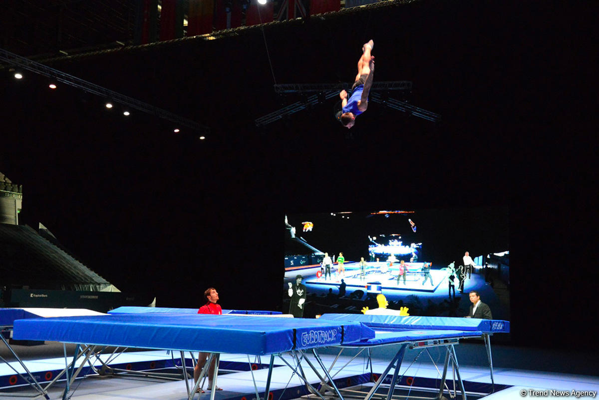 Training session for FIG World Cup in Baku (PHOTO)