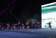 В Баку прошла церемония открытия Кубка мира FIG по прыжкам на батуте и тамблингу (ФОТОРЕПОРТАЖ)
