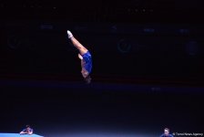 Azerbaijani trampoline gymnast advances to World Cup final (PHOTO)