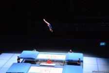 Azerbaijani trampoline gymnast advances to World Cup final (PHOTO)