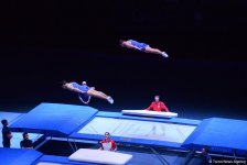 Azerbaijani trampoline gymnast advances to World Cup final (PHOTO)