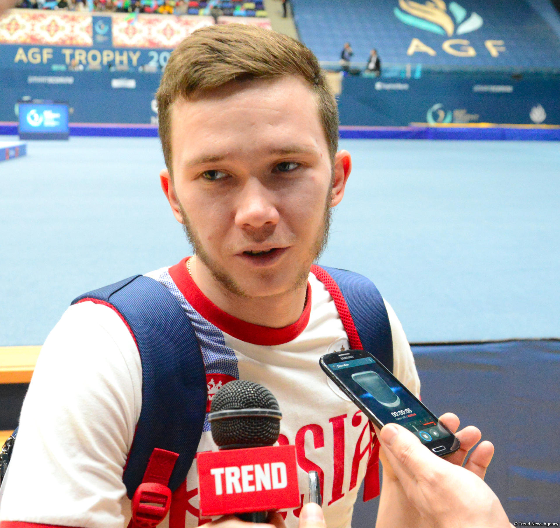 Azerbaijani fans always greet athletes very warmly: Russian gymnast