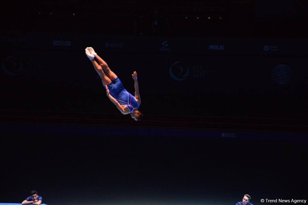 Azerbaijani trampoline gymnast advances to World Cup final (PHOTO)