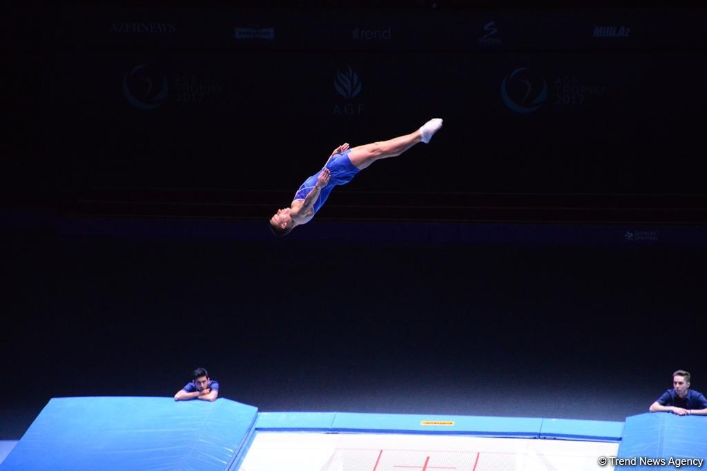 Azerbaijani trampoline gymnast advances to World Cup final (PHOTO)