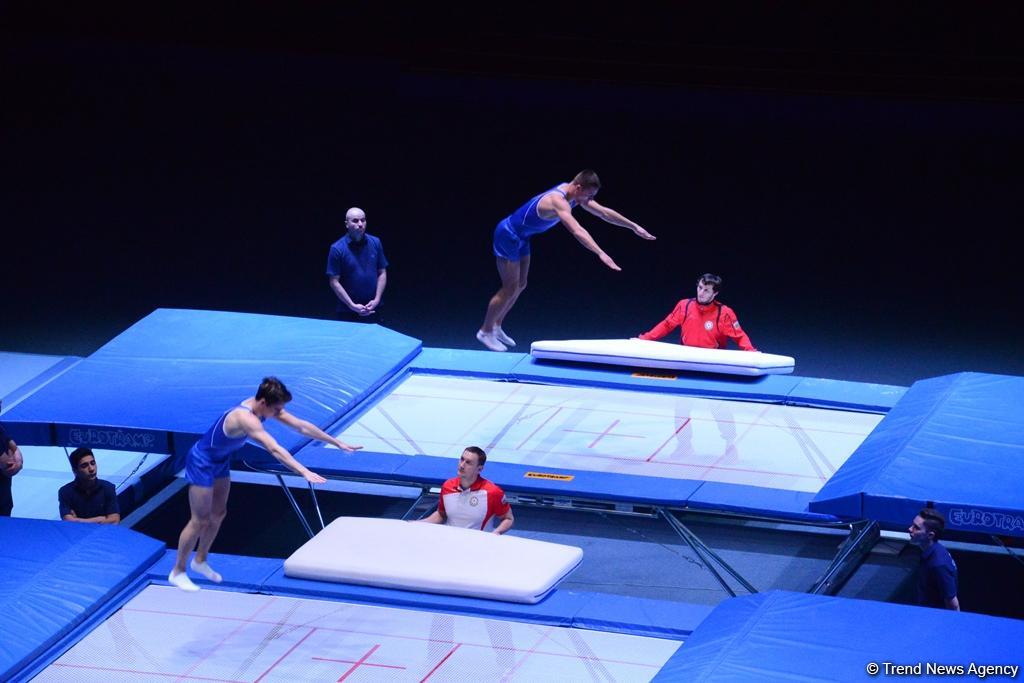 Azerbaijani trampoline gymnast advances to World Cup final (PHOTO)