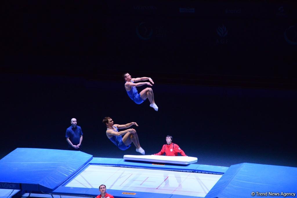 Azerbaijani trampoline gymnast advances to World Cup final (PHOTO)