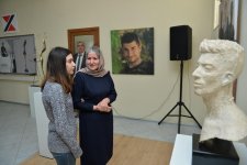 В Шамахе презентовано издание о жизни и творчестве скульптора – шехида Самира Качаева  (ФОТО)