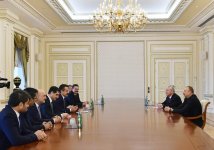 Президент Ильхам Алиев принял министра продовольствия, сельского хозяйства и животноводства Турции  (ФОТО)