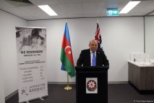 В Австралии отметили 25-ю годовщину Ходжалинского геноцида (ФОТО)