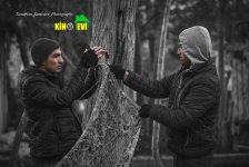 Азербайджанские телеведущие в военной форме: беседа у костра  с Видади Гасановым (ВИДЕО, ФОТО)
