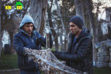 Азербайджанские телеведущие в военной форме: беседа у костра  с Видади Гасановым (ВИДЕО, ФОТО)