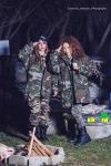 Азербайджанские телеведущие в военной форме: беседа у костра  с Видади Гасановым (ВИДЕО, ФОТО)