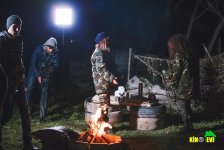 Азербайджанские телеведущие в военной форме: беседа у костра  с Видади Гасановым (ВИДЕО, ФОТО)